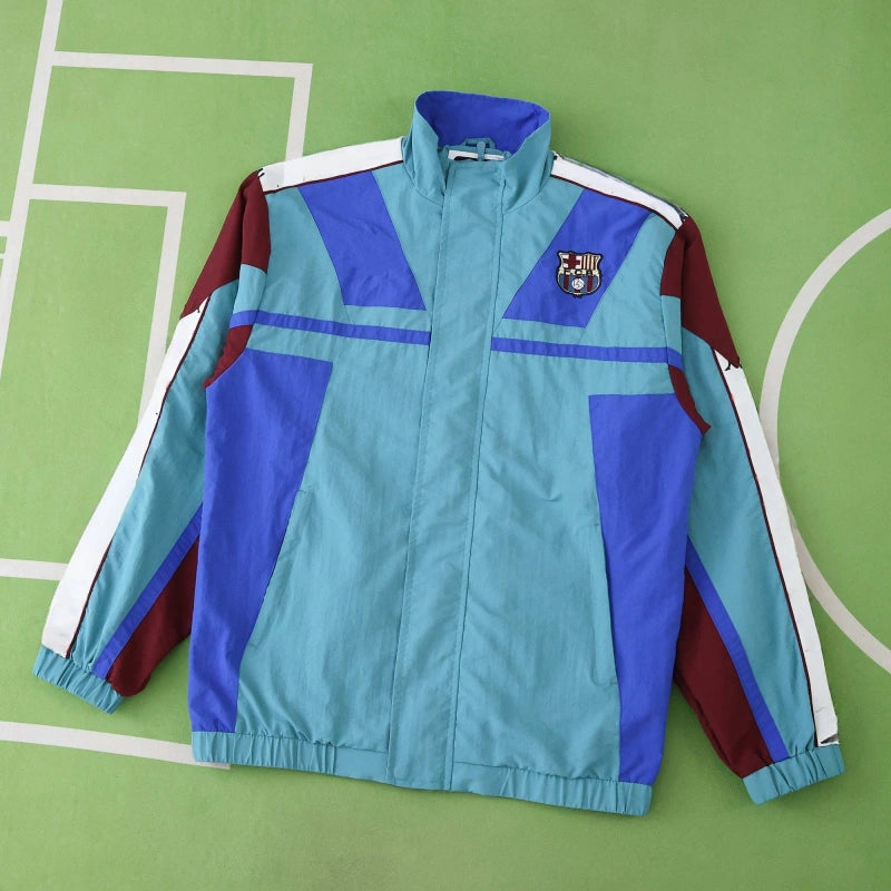 Barcelona Retro Windbreaker Windjacke