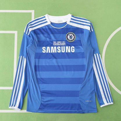 Chelsea FC 11/12 Season Home Blue Retro Jersey Trikot Soccer Shirt