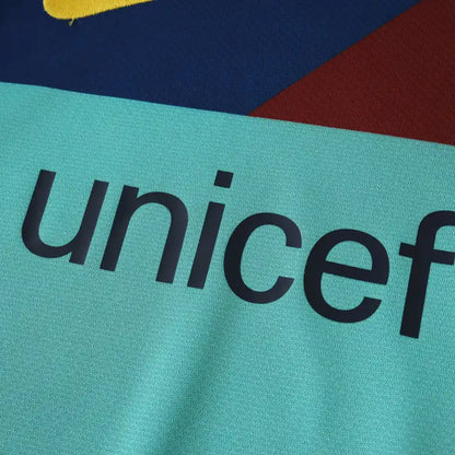 FC Barcelona 2010/11 Away Retro Kids Kit Jersey KinderTrikot Maillot Enfant Soccer Shirt