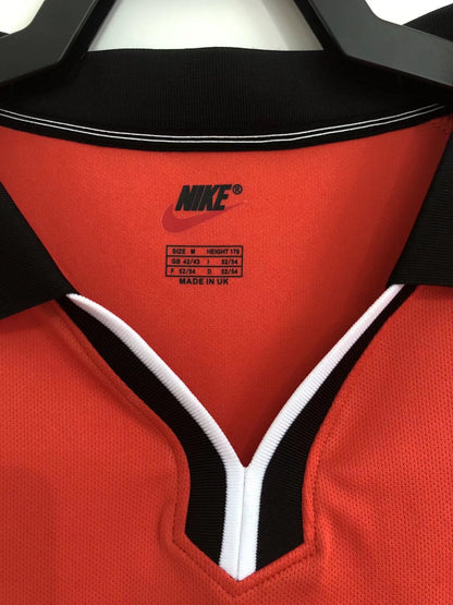 Netherlands - Holland 1998 World Cup Retro Version Home Orange Football Jersey