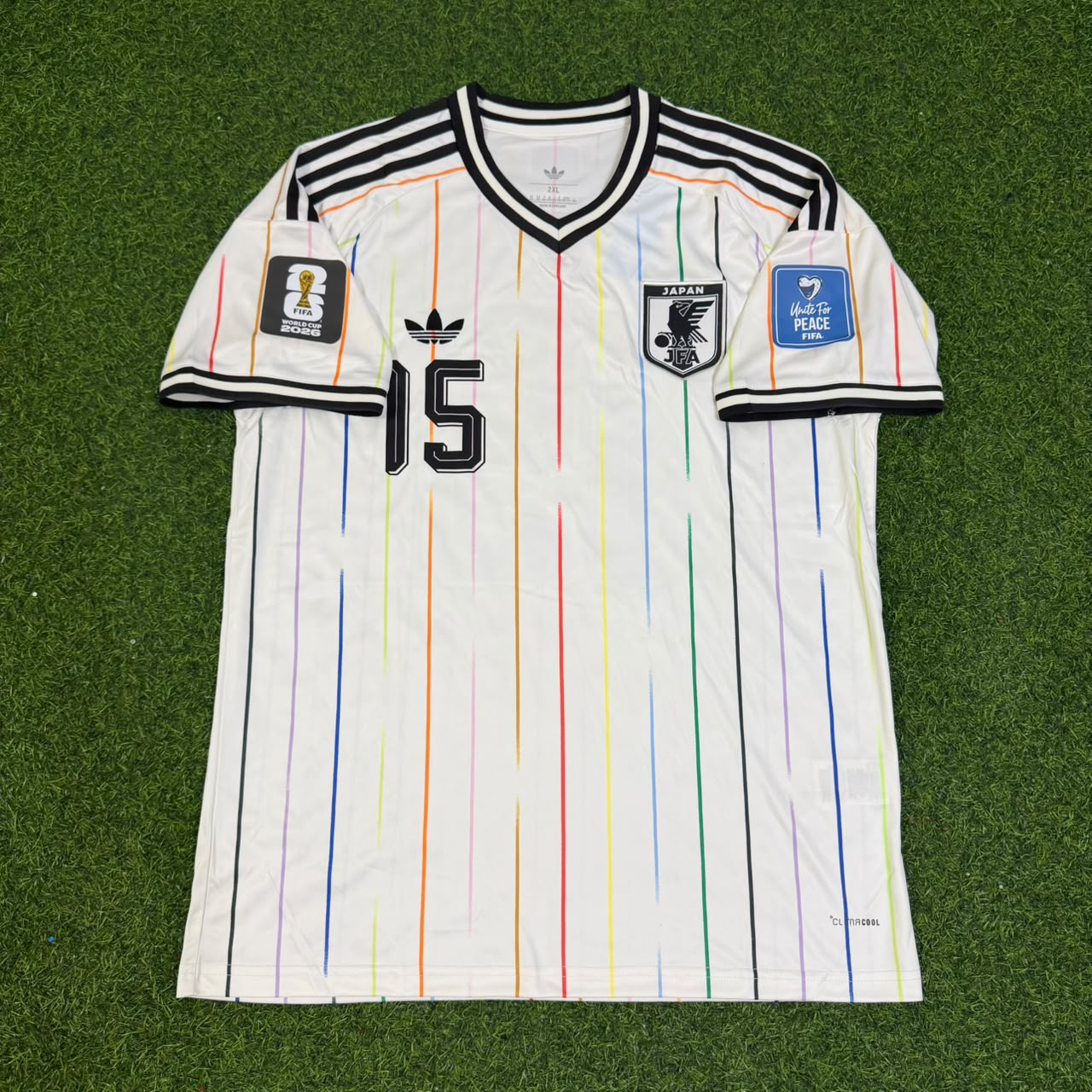 Daichi Kamada Japan World Cup 2026 Away White Football Jersey Trikot Maillot
