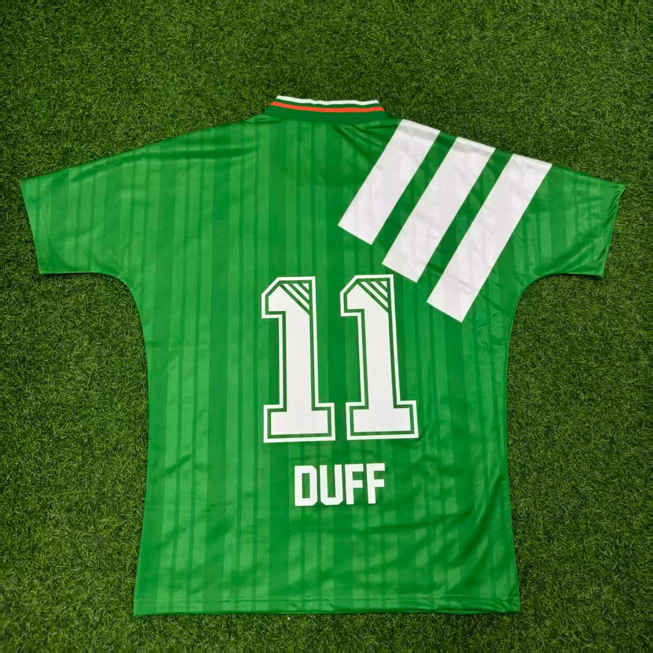 Damien Duff Ireland EIRE Retro Football Jersey