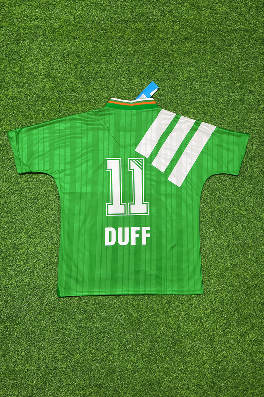 Damien Duff Ireland EIRE Retro Football Jersey
