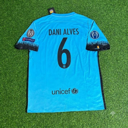 Dani Alves Barcelona 2015/2016 Retro Football Jersey