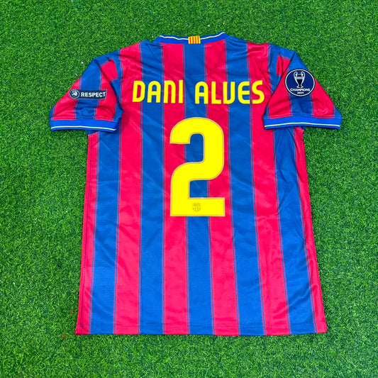 Dani Alves Barcelona Retro Jersey
