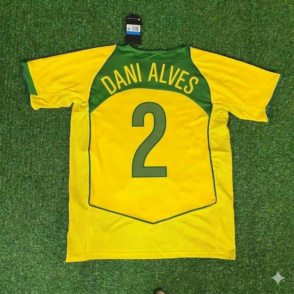 Dani Alves 2 – Maillot de football rétro Brésil