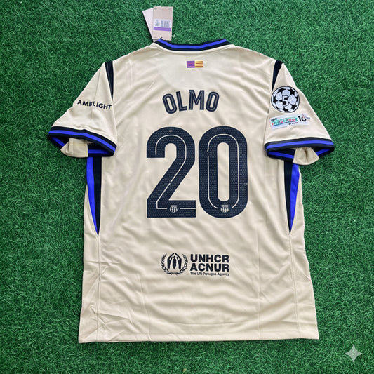 Dani Olmo Barcelone 2025/2026 Saison Kit Maillot Trikot Maillot