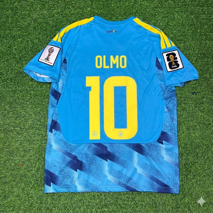 Dani Olmo #10 Spain 2026 World Cup Blue Special Football Jersey
