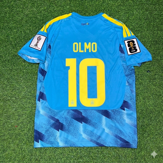 Dani Olmo #10 Spain 2026 World Cup Blue Special Football Jersey