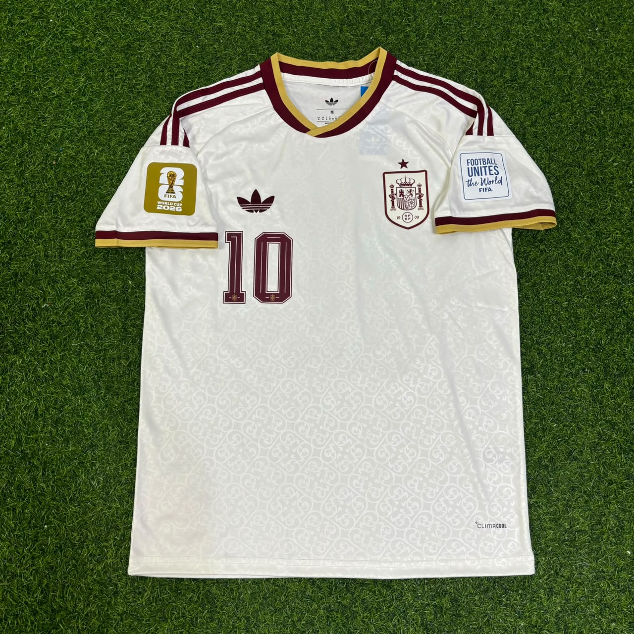 Dani Olmo #10 Spain 2026 World Cup Away Jersey Trikot Maillot