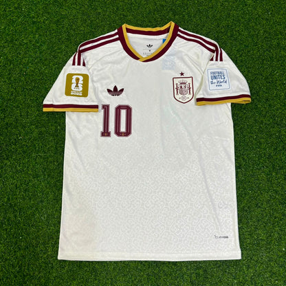 Dani Olmo #10 Spain 2026 World Cup Away Jersey Trikot Maillot