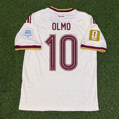 Dani Olmo #10 Spain Two Star 2026 World Cup Champions Away Jersey Trikot Maillot