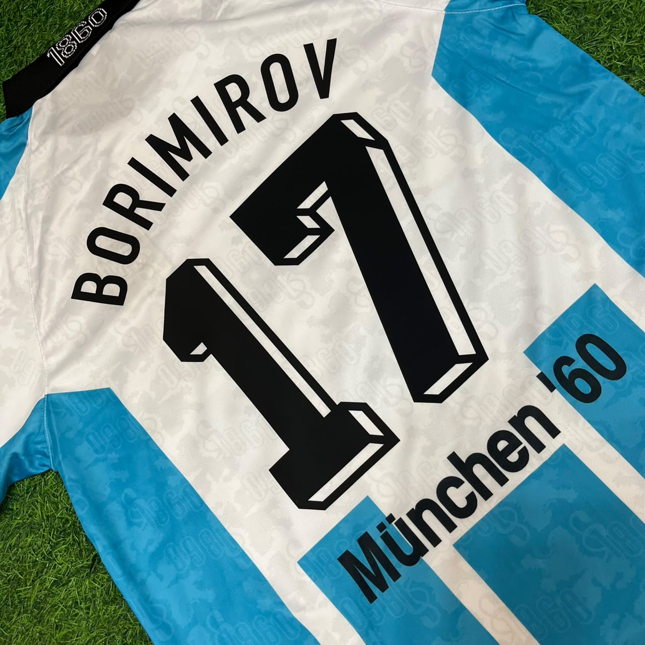 Daniel Borimirov 1860 Munich Retro Football Jersey Kit