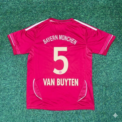 Daniel Van Buyten #5 Bayern Munich 2011-2013 Football Jersey