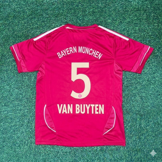 Daniel Van Buyten #5 Bayern Munich 2011-2013 Football Jersey