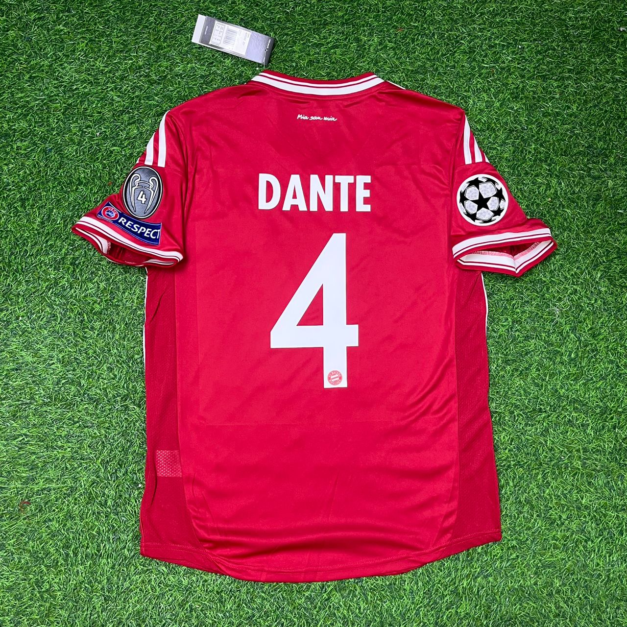 Dante Bayern Munich 2013 Champions League Final Football Jersey