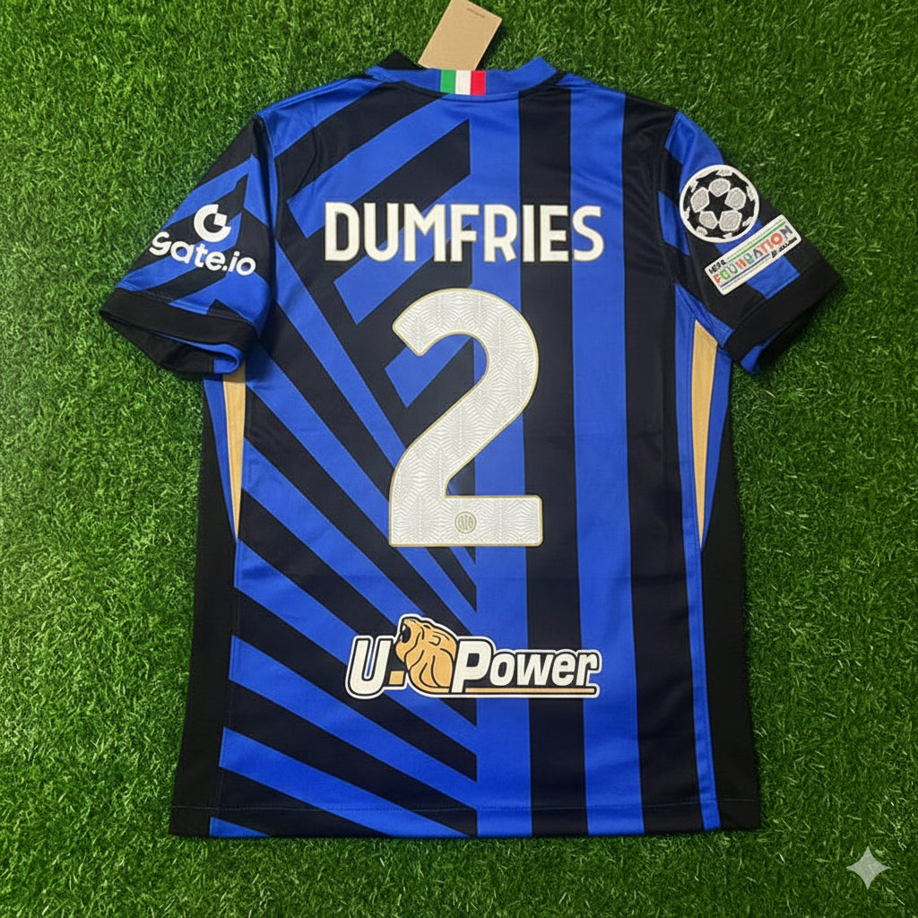 Denzel Dumfries Inter New Season Jersey Trikot Maillot