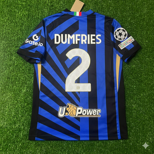 Denzel Dumfries Inter New Season Jersey Trikot Maillot