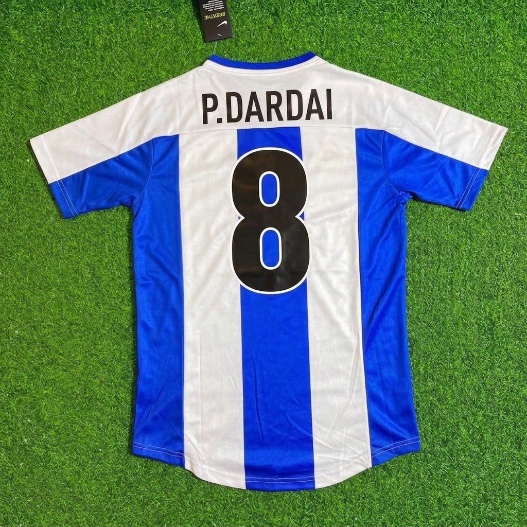 Pal Dardai Hertha Berlin 1999-2000 Retro Football Jersey Trikot Maillot Kit