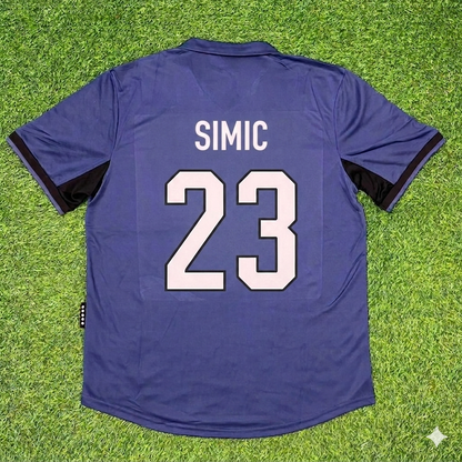 Dario Simic #23 Inter Milan 1998-1999 Home Retro Football Jersey