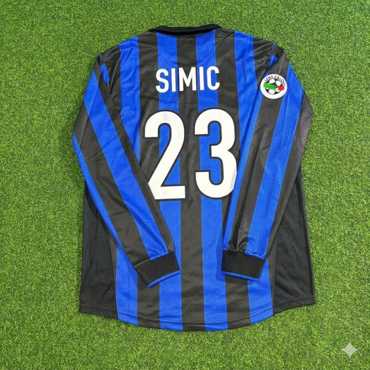 Dario Simic - Inter 1998 1999 Retro Jersey Trikot Maillot Maglia Soccer Shirt