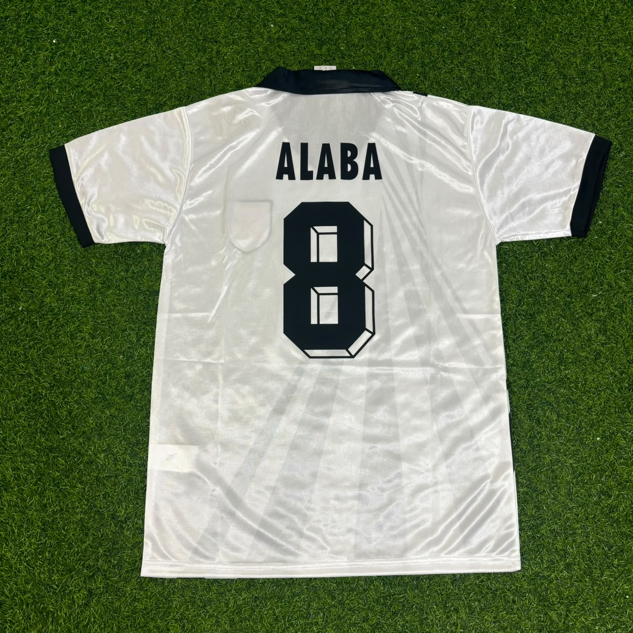 David Alaba Austria White Retro Football Jersey