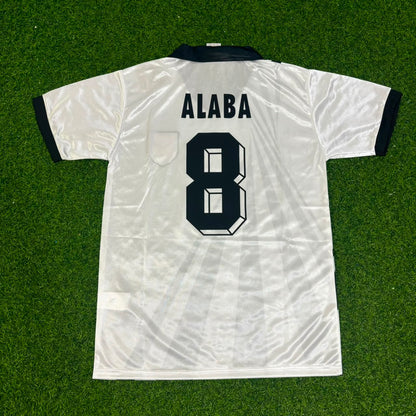 David Alaba Austria White Retro Football Jersey