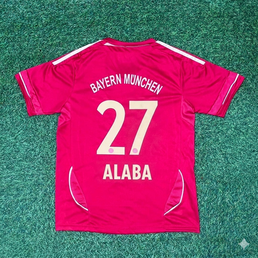 David Alaba #27 Bayern Munich 2011-2013 Football Jersey