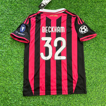 Maillot de football David Beckham 32 - AC Milan 2009-2010