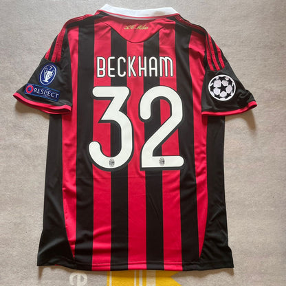 Maillot de football David Beckham 32 - AC Milan 2009-2010