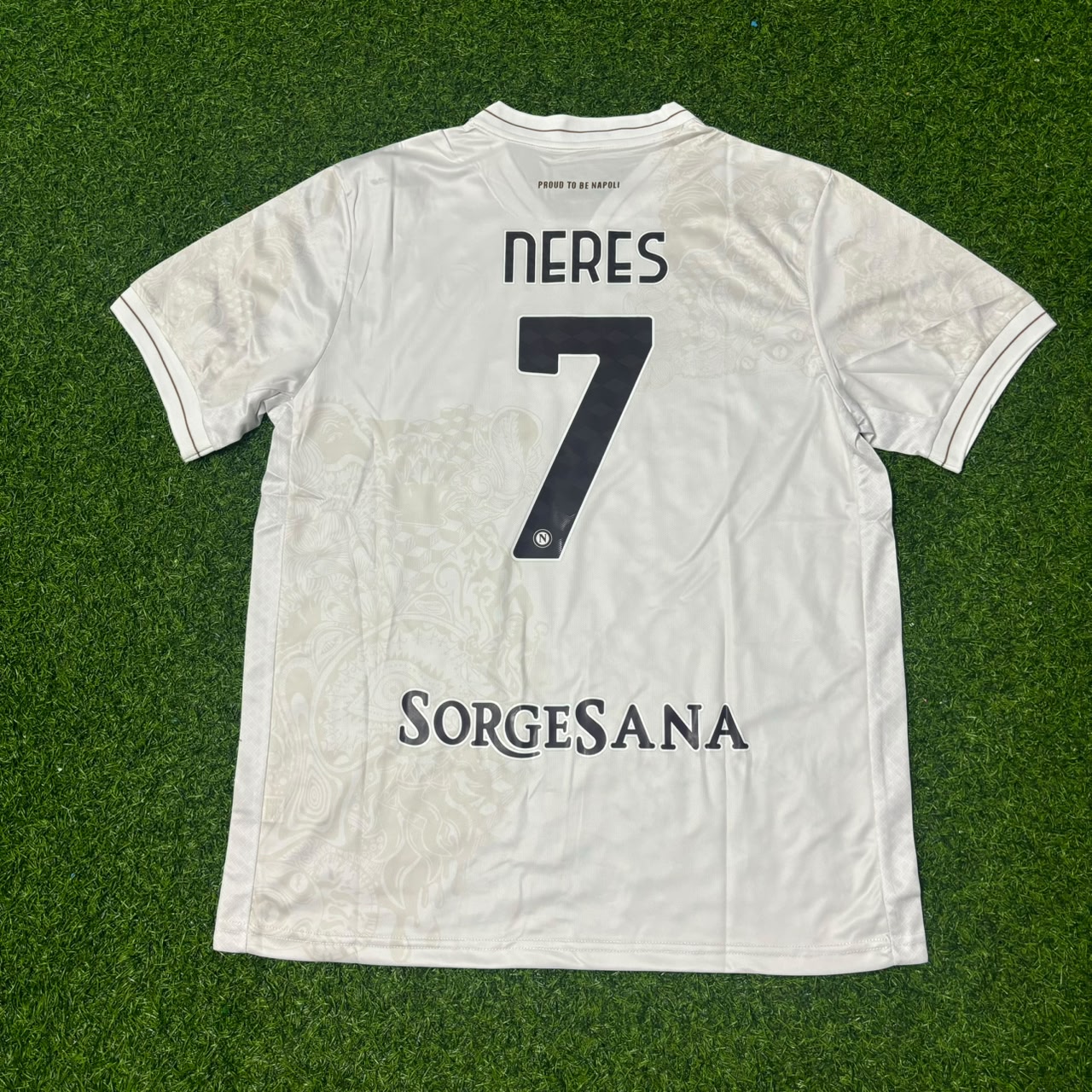 David Neres #7 Napoli New Season Jersey Trikot Maillot Soccer Shirt