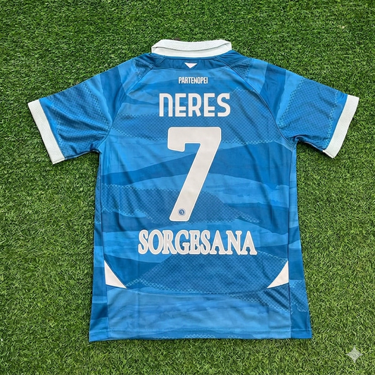David Neres 7– Napoli New Kit Jersey – | Trikot | Maillot Soccer Shirt