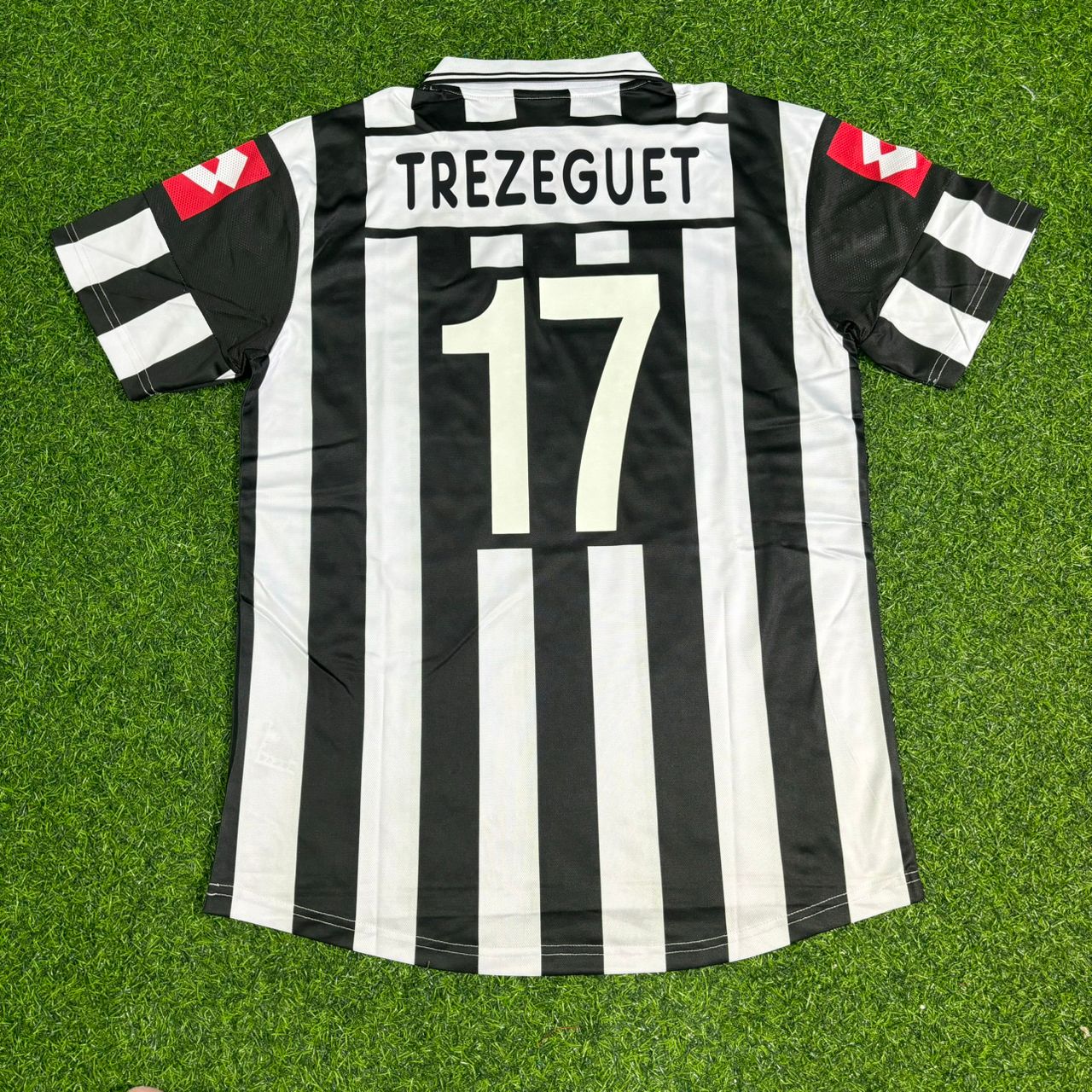David Trezeguet Juventus 2001 2002 Season Retro Jersey