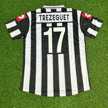 David Trezeguet Juventus 2001 2002 Season Retro Jersey