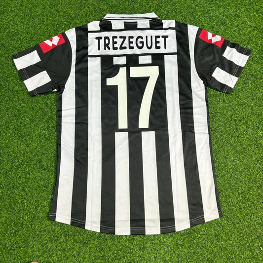David Trezeguet Juventus 2001 2002 Season Retro Jersey