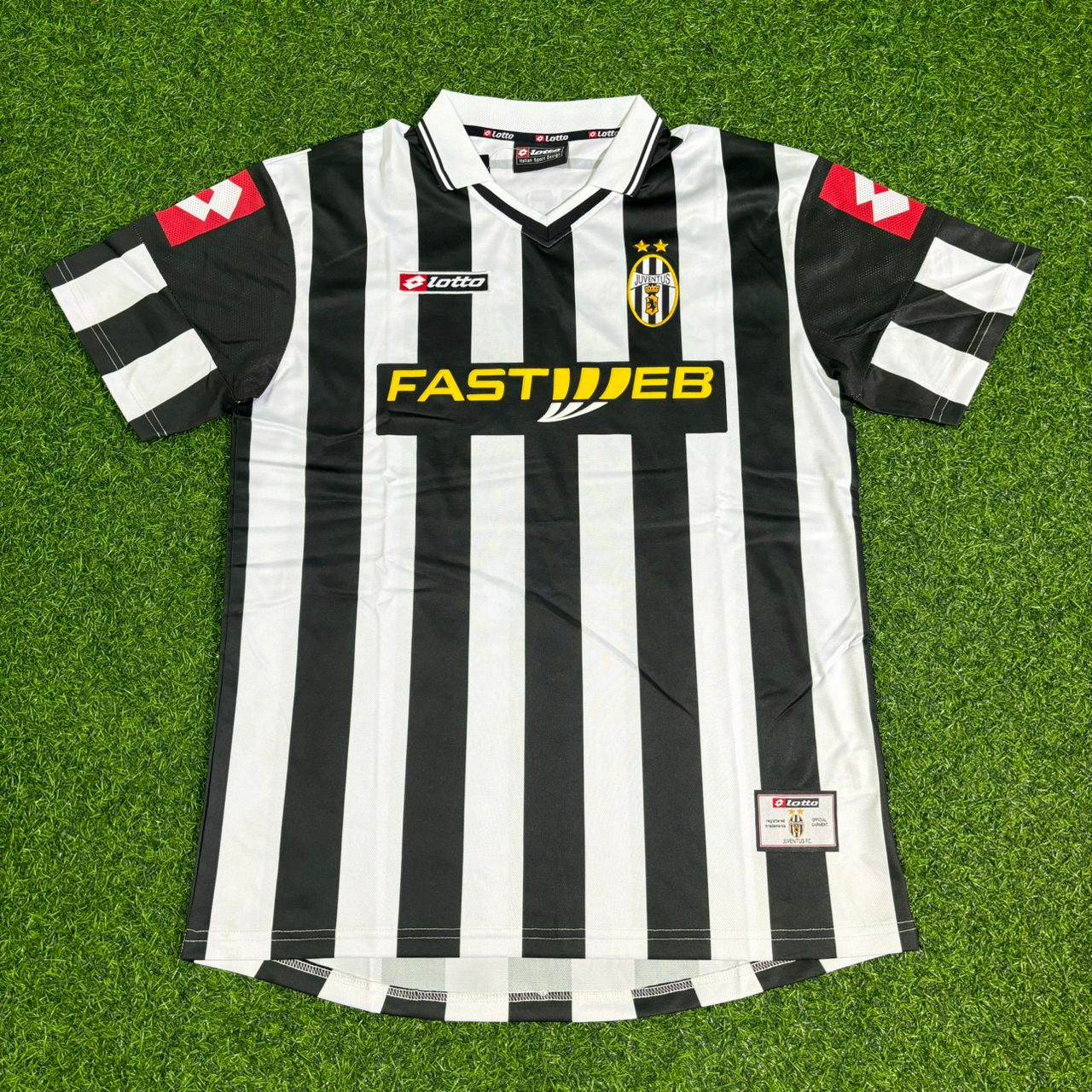 David Trezeguet Juventus 2001 2002 Season Retro Jersey