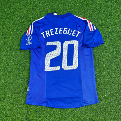 David Trezeguet France 2002 World Cup Retro Football Jersey