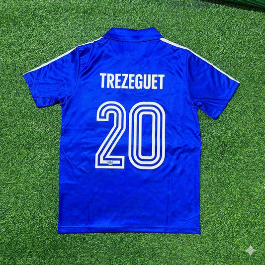 David Trezeguet France World Cup Retro Football Jersey Retro Trikot