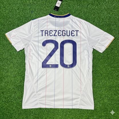 David Trezeguet France EURO 2004 Retro Football Jersey Kit
