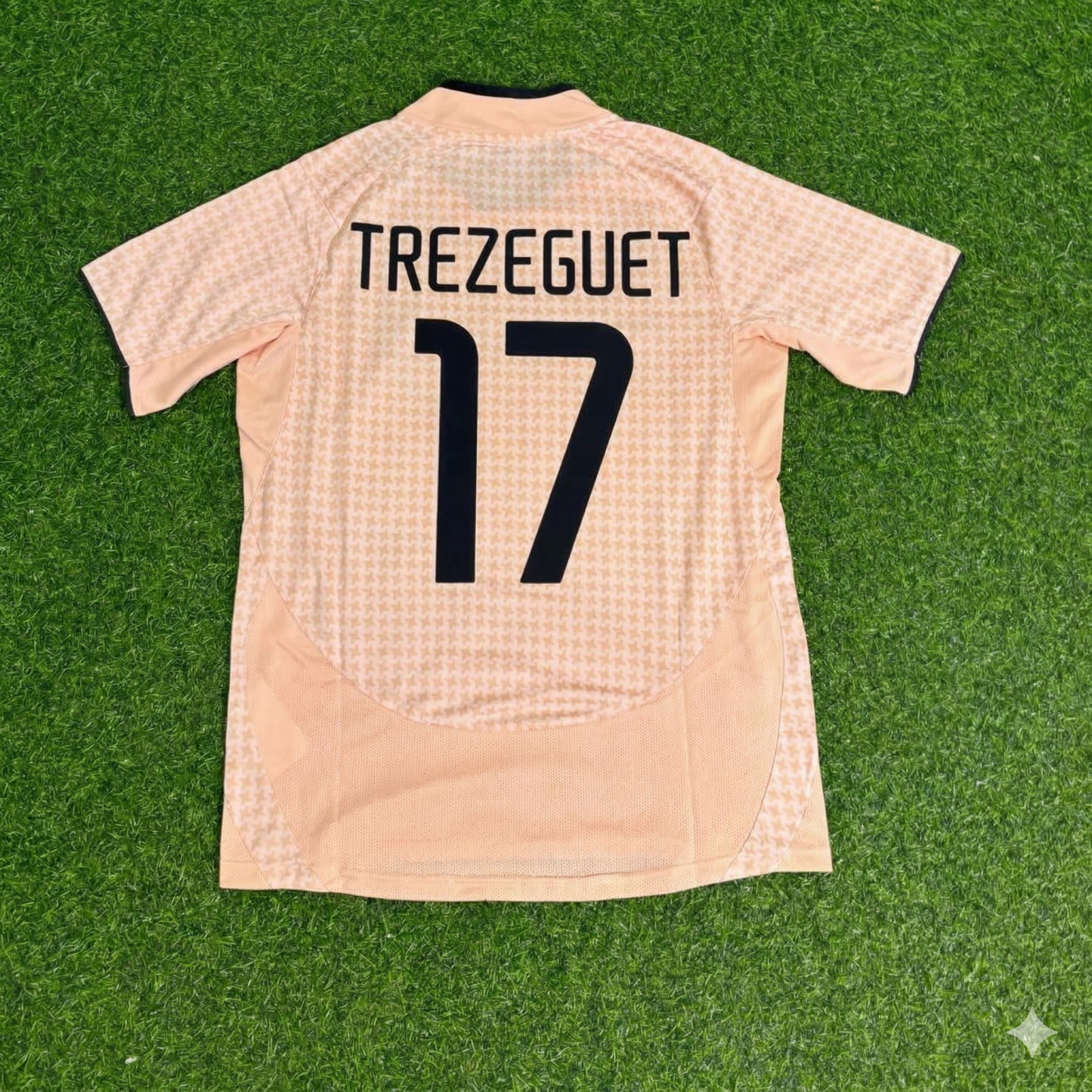 David Trezeguet 17 Juventus 2003/2004 Away Retro Football Jersey