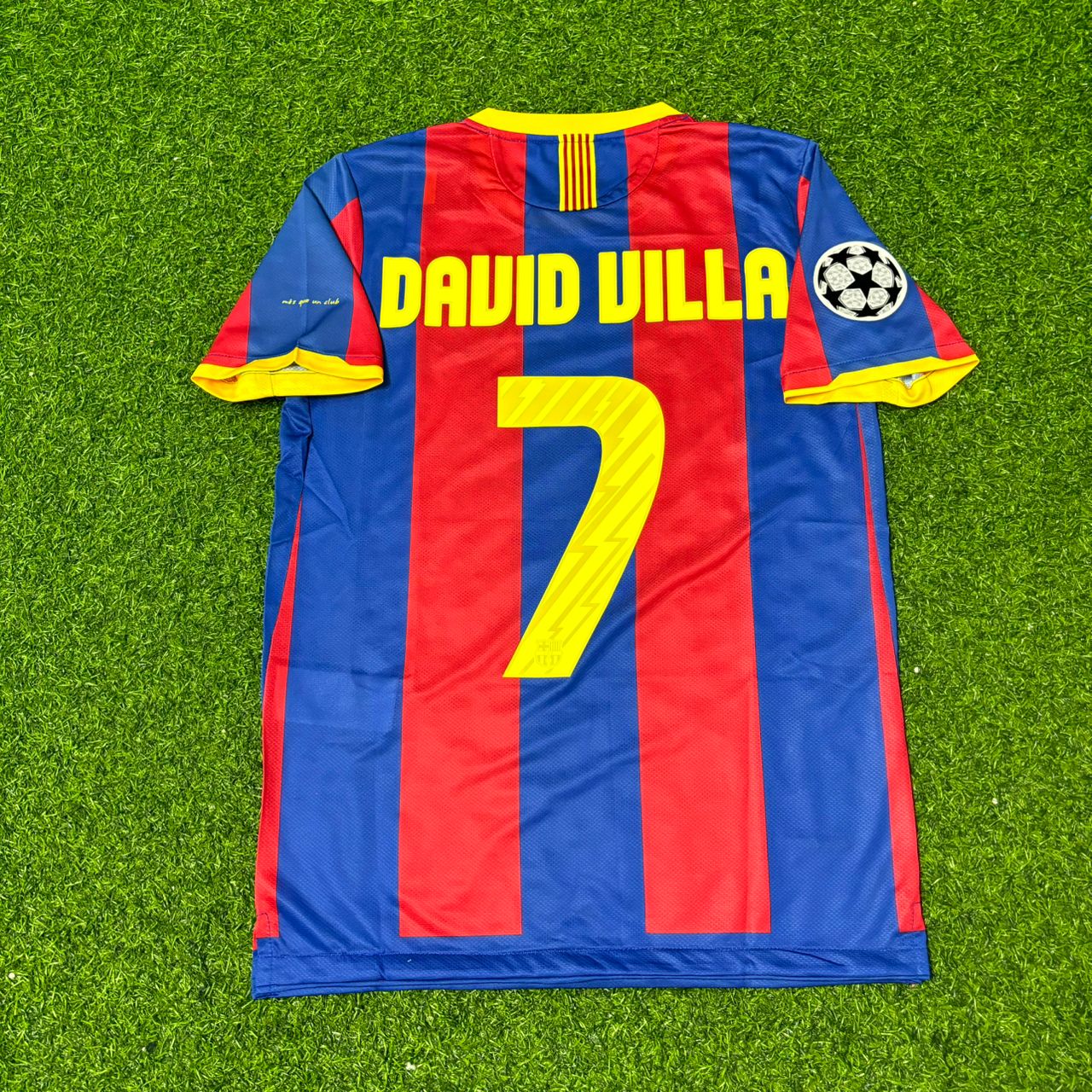 David Villa Barcelona 2010 2011 Jersey Trikot Soccer Shirt