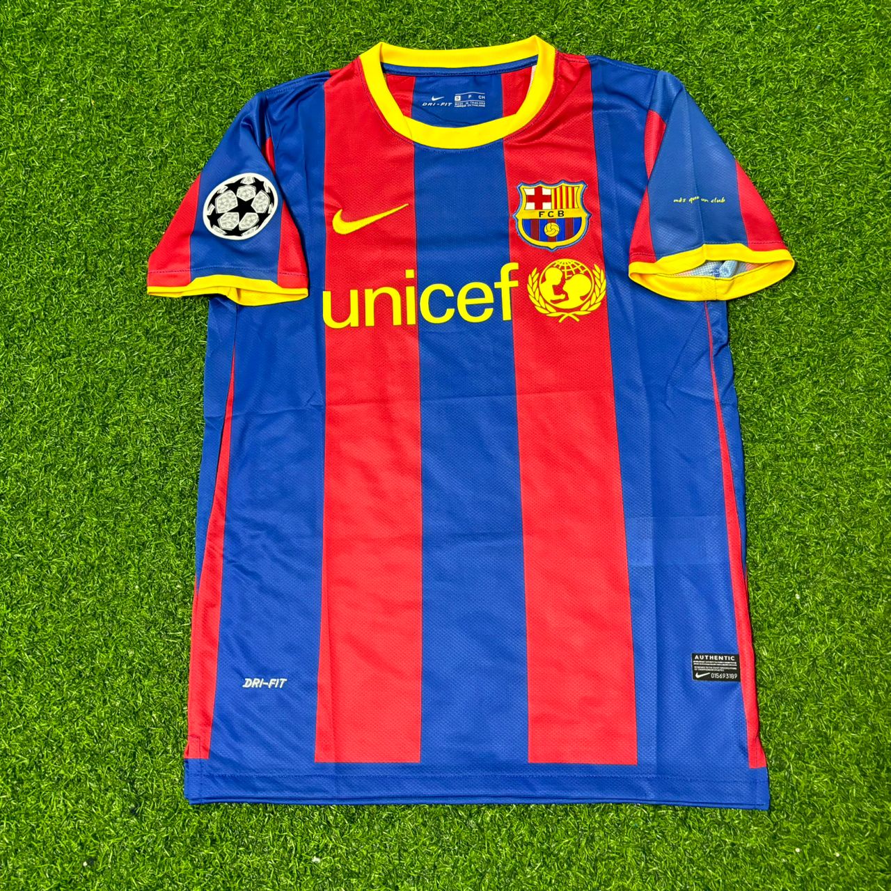 David Villa Barcelona 2010 2011 Jersey Trikot Soccer Shirt
