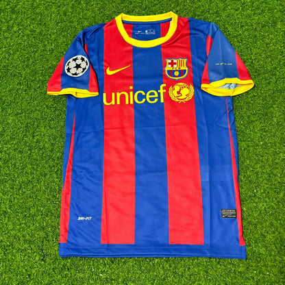 David Villa Barcelona 2010 2011 Jersey Trikot Soccer Shirt