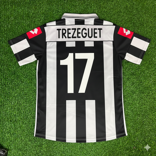 David Trezeguet Juventus 2001 2002 Season Retro Jersey