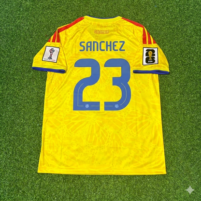 Davinson Sanchez 23- Colombia 2026 World Cup Football Jersey