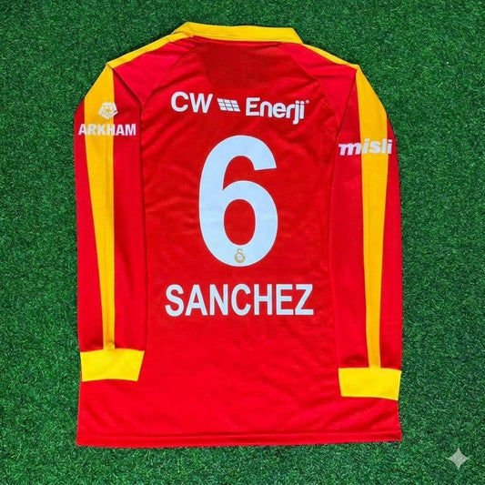 Davinson Sanchez Galatasaray Legendary Retro Vintage Long Sleeve Football Jersey