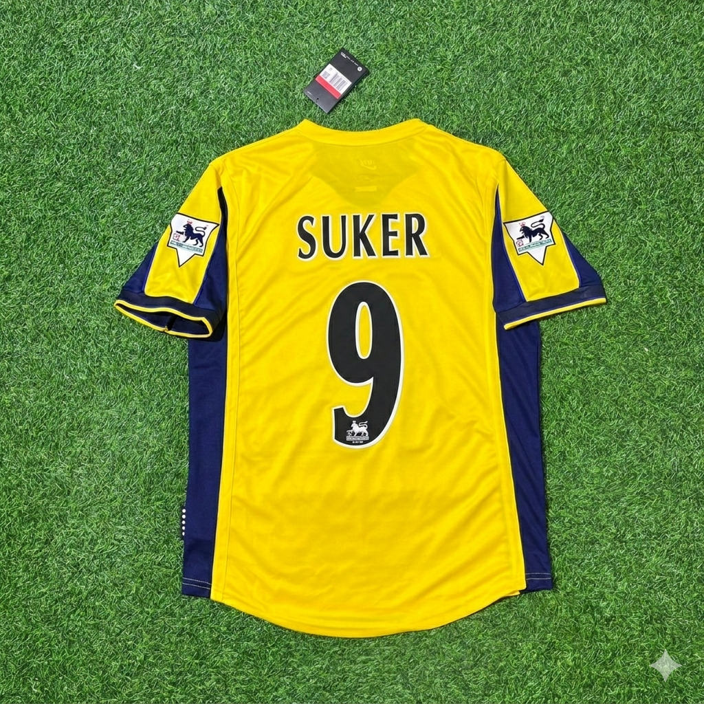 Davor Suker - Arsenal 2000 Retro Jersey Trikot