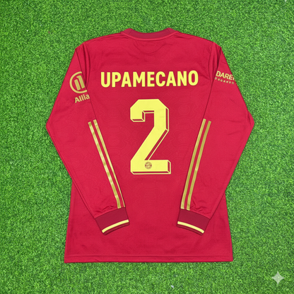 Dayot Upamecano 2- Bayern München 125 Jahre Spezial-Edition Fußballtrikot