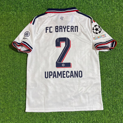 Dayot Upemacano #2 Bayern Munich 2026/2027 New Season Away New Season Football Jersey Kit