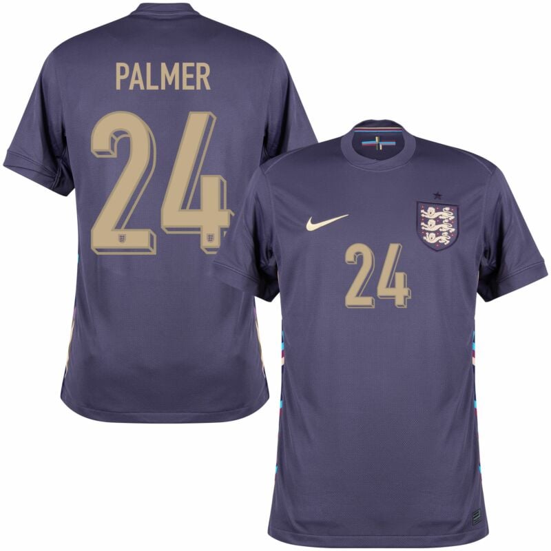 Cole Palmer England 2025 New Season Away Football Jersey